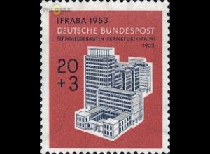 D,Bund Mi.Nr. 172 Int. Briefmarkenausst. Frankfurt (20+3)
