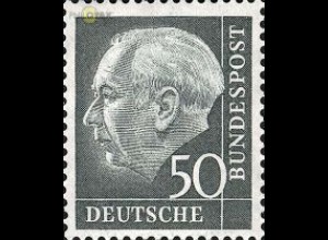 D,Bund Mi.Nr. 189xW Heuss, Wz. 4W (50)