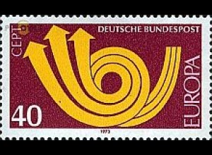 D,Bund Mi.Nr. 769 Europa 73, Posthorn (40)