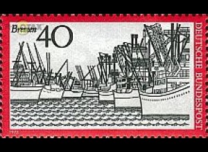 D,Bund Mi.Nr. 789 Bremen, Hafen (40)