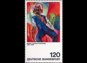 D,Bund Mi.Nr. 823 Kirchner, Alter Bauer (120)