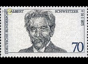 D,Bund Mi.Nr. 830 Albert Schweitzer (70)