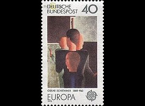 D,Bund Mi.Nr. 840 Europa 75, Konzentrische Gruppe Schlemmer (40)