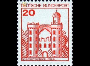 D,Bund Mi.Nr. 995 Burgen u.Schl., Pfaueninsel Berlin (20)