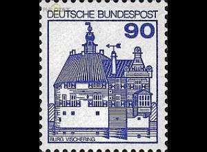 D,Bund Mi.Nr. 997 Burgen u.Schl., Burg Vischering (90)