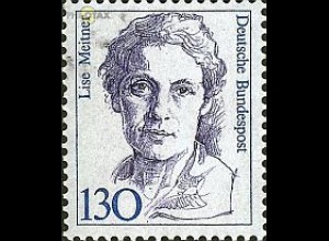 D,Bund Mi.Nr. 1366 Frauen, Lise Meitner, Physikerin (130)
