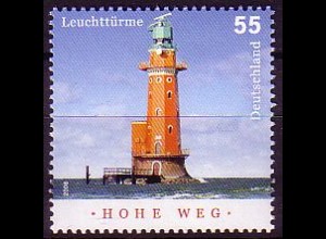 D,Bund Mi.Nr. 2556 Leuchtturm Hohe Weg, Außenweser (55)