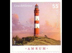 D,Bund Mi.Nr. 2683 a.Fol. Leuchtturm Amrum, selbstklebend aus Folienbogen (55)