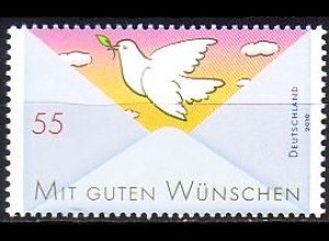 D,Bund Mi.Nr. 2790 Post Grußmarke Taube (55)