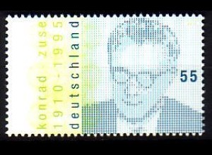 D,Bund Mi.Nr. 2802 Konrad Zuse, Computer - Erfinder (55)