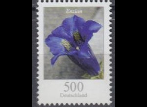 D,Bund Mi.Nr. 2877 m.Nr. Freim. Blumen, Enzian (500)