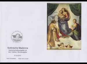 D,Bund Mi.Nr. Block 79 500 Jahre Sixtinische Madonna 