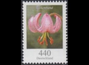 D,Bund Mi.Nr. 3118 m.Nr. Freim. Blumen, Türkenbundlilie (440)