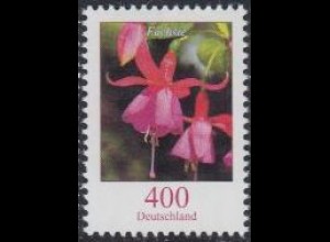 D,Bund Mi.Nr. 3190 m.Nr. Freim. Blumen, Fuchsie (400)