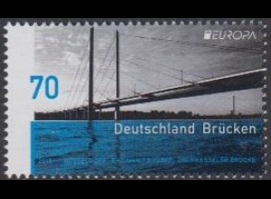 D,Bund MiNr. 3383 Europa 18, Brücken, Düsseldorfer Brücken (70)