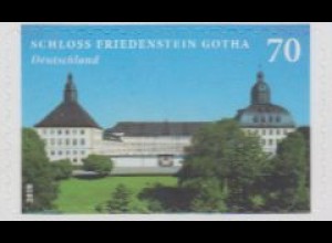 D,Bund MiNr. 3388 a.Fol. Schloss Friedenstein, skl.a.Folienbogen (70)