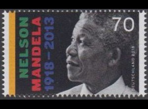 D,Bund MiNr. 3404 Nelson Mandela, Friedennobelpreis 1993 (70)
