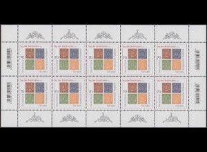 D,Bund MiNr. Klbg.3412 Tag der Briefmarke, Norddeutscher Postbezirk