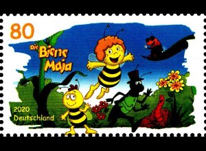 D,Bund Mi.Nr. 3577 Helden der Kindheit: Die Biene Maja