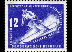 D,DDR Mi.Nr. 246 Wintersportmeisterschaften Schierke, Ski - Abfahrt (12)