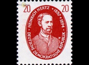 D,DDR Mi.Nr. 576 Berühmte Wissenschaftler, Heinrich Hertz (20)