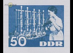 D,DDR Mi.Nr. 950 Chemie für Frieden und Sozialismus, Laborantin (50)