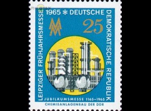 D,DDR Mi.Nr. 1092 Leipziger Frühjahrsmesse 65, Chemieanlagenbau (25)