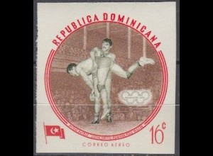 Dominikanische Rep. Mi.Nr. 730 Olymp. Spiele Rom, geschn. Ringen, Bayrak (16)