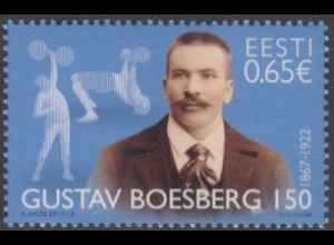 Estland MiNr. 895 Gustav Boesberg, Schwerathletik (0,65)
