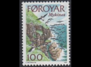 Färöer Mi.Nr. 31 Insel Mykines, Nordküste (100)