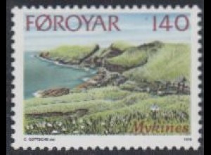 Färöer Mi.Nr. 33 Insel Mykines, Felder (140)
