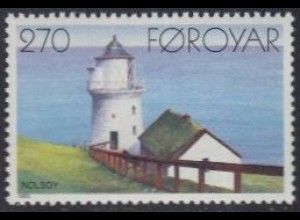 Färöer Mi.Nr. 121 Leuchtturm Nólsoy (270)
