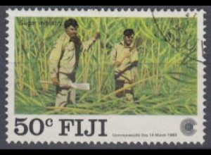 Fidschi-Inseln Mi.Nr. 481 Commonwealth-Tag, Zuckerrohrernte (50)