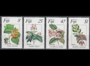 Fidschi-Inseln Mi.Nr. 489-92 Blüten (4 Werte)