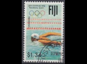 Fidschi-Inseln Mi.Nr. 662 Olympia 1992, Schwimmen (1,34)