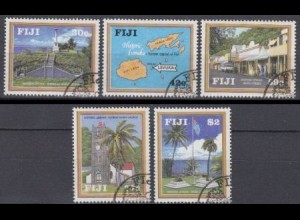 Fidschi-Inseln Mi.Nr. 664-68 Ansichten von Levuka (5 W.)