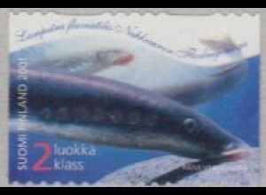 Finnland Mi.Nr. 1582 Freim. Fische, Flussneunauge, skl (2)