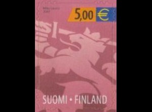 Finnland Mi.Nr. 1608 Freim. Nationalwappen, Wappenlöwe, skl. (5,00)