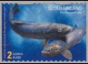 Finnland Mi.Nr. 1630 Freim. Fische, Seeforelle, skl (2)