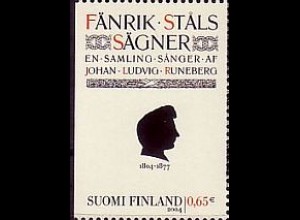 Finnland Mi.Nr. 1686 Titel des Buches "Fähnrich Stahls Erzählungen" (0,65)