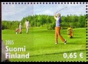 Finnland Mi.Nr. 1755 Golf, Familie auf Fairway (0,65)