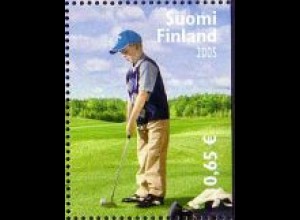 Finnland Mi.Nr. 1757 Golf, Junge beim Putten (0,65)