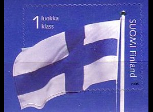 Finnland Mi.Nr. 1795 Freim. Nationalflagge, skl. (1.Kl.)