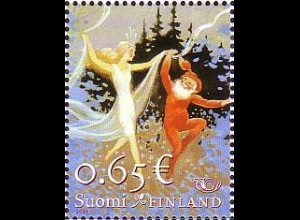 Finnland Mi.Nr. 1797 Norden, Nordische Mythen, Elfe + Weihnachtsmann (0,65)