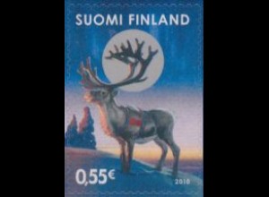 Finnland Mi.Nr. 2058 Weihnachtren, Rentier (0,55)