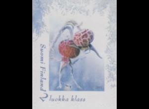 Finnland Mi.Nr. 2132 Meine Marke, Hagebutte bei Frost, skl (2)