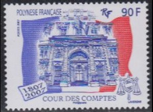 Franz. Polynesien Mi.Nr. 1003 200Jahre französischer Rechnungshof Paris (90)