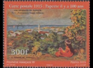Franz. Polynesien MiNr. 1293 Historische Ansichtskarte aus Papeete (300)