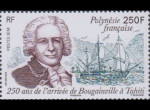 Franz. Polynesien MiNr. 1376 Louis A.de Bougainville, Fregatte La Boudeuse (250)