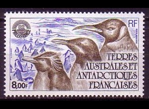 Franz. Geb. i.d. Antarktis Mi.Nr. 167 Briefmarkenausst. PHILEX 1982 (8,00)